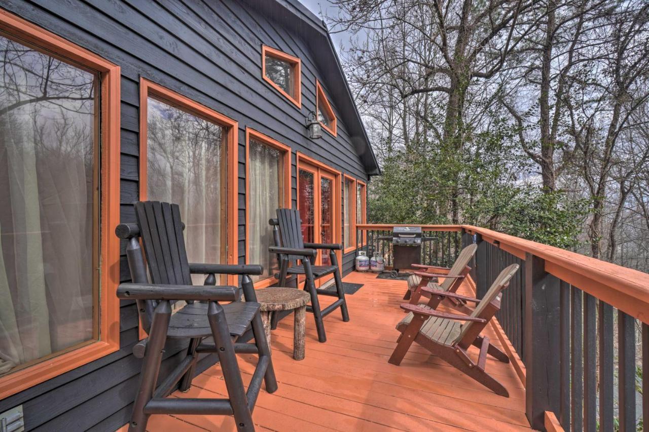 Tree Top Dream Cabin With Hot Tub In Gatlinburg! Villa Exterior foto