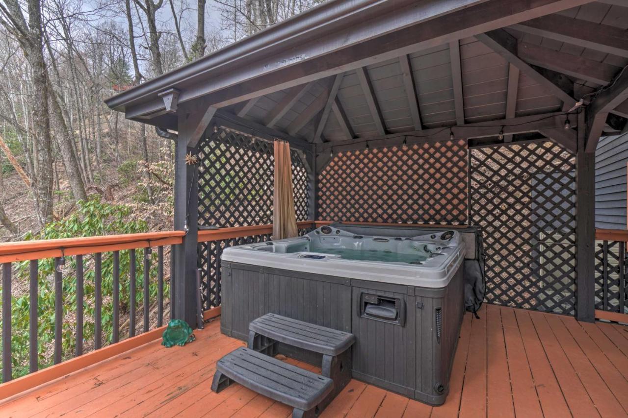 Tree Top Dream Cabin With Hot Tub In Gatlinburg! Villa Exterior foto