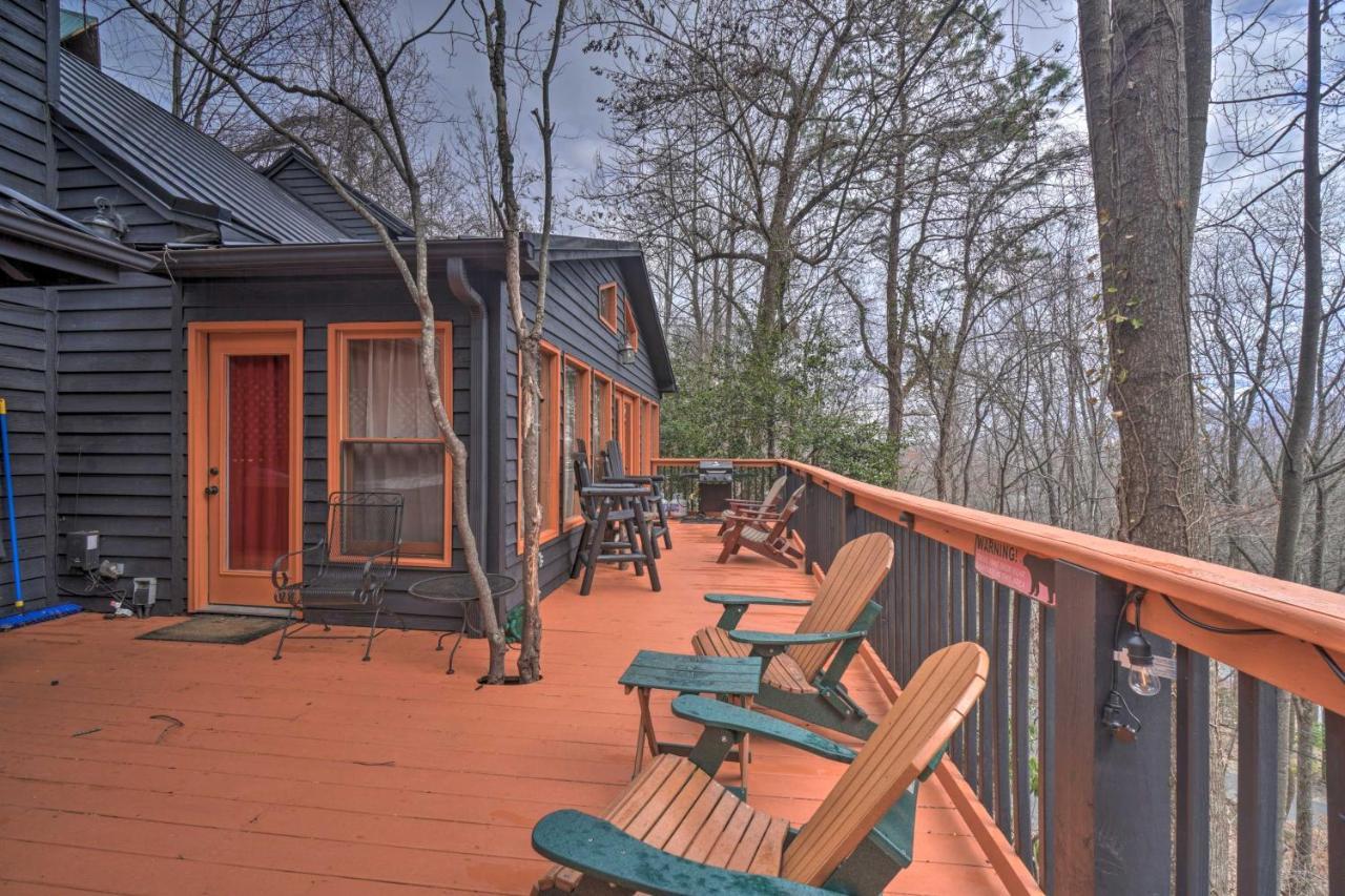Tree Top Dream Cabin With Hot Tub In Gatlinburg! Villa Exterior foto